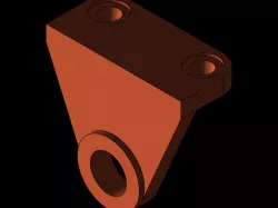 3d caster wheel