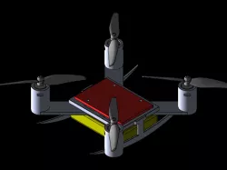 3D-Printed Drone by Zehao Rong