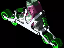 All Terrain Skate Boot Concept Double Bogie