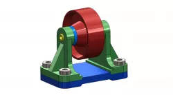 Belt Roller Support