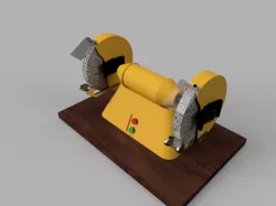 Bench grinding machine Design