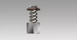 Bolt and Nut Double Thread.