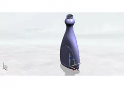 botella de plastico