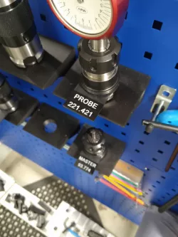 BT30 tooling label