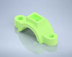 caddexpert CAD 3D Exercise 113/ Pipe clamp Autodesk Inventor Pro