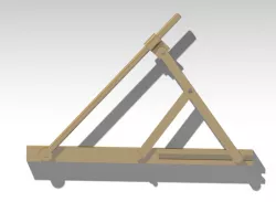Casement hinge special design