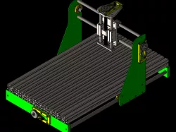CNC machine model