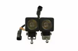 Compact Visible / Infrared Combination LED Light - Stud Mount - 9-48V