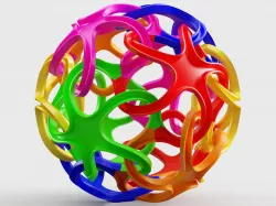 Complex Twisty Ball | Khối cầu xoắn phức tạp