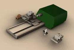 Compound  slide for Proxxon DB 250, v2.0