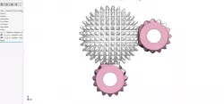 Cross Spherical Gear and Monopole Gear