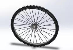 Cycle Tyre assembly
