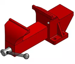 Design of banch vise