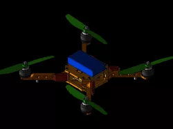 Drone Design in Solidworks