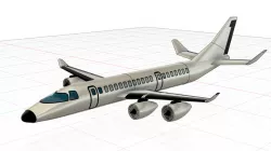 Dual Turbo Engine Commercial Airplane (PUBG PLANE)