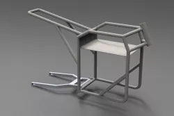 Electric Motorcycle Frame