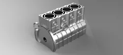 Engine Block, Motor Bloğu, motor gövdesi.