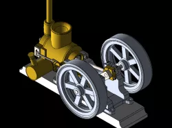 Flame Eating Engine