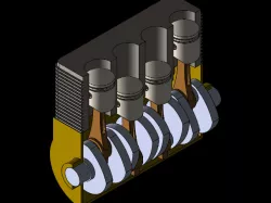 Four Cylinder Engine