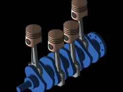 Four cylinder engine