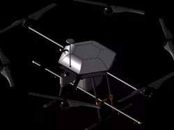 Hexacopter agriculture drone