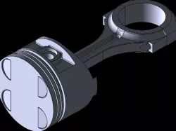 Honda B20 Engine Piston Model