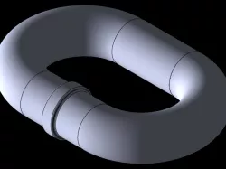 ISO 10mm or 3/8 HT Chain Link