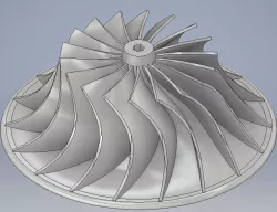 Jet Engine Compressor Blade