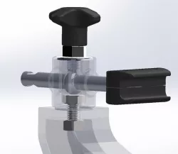 lateral guide for conveyor