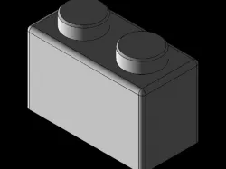 lego bricks 1x1 and 2x1