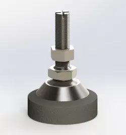Load cell leveling foot 1/2-20 UNF weighing scale adjustment leg