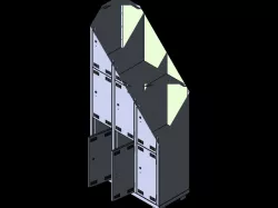 Locker 9 doors
