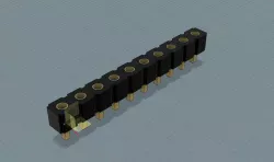 Low Profile Header Socket 2mm 10 Pos
