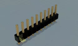 Low Profile Pin Header 2mm 10 Pos