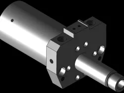 Machine component assembly