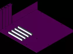 Micro ATX Motherboard Template