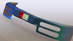 Nissan 240SX front bumper