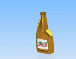 Oil Bottle -  Advanced Surface Modeling