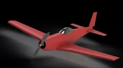 P-51 Mustang based 3D Print RC Plane