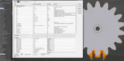 parametric gear 20, 30 and 14 incline