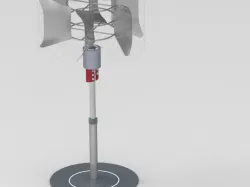 pedestal fan 360 degree(flow360)