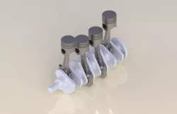 Piston and Crankshaft assembly