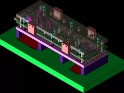 progressive die cuting mold