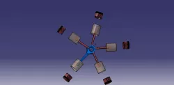 Radial Engine Assembly