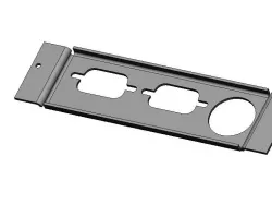 ReAmiga CASE - badge ports mouse keyboard