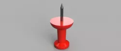 Red Push Pin