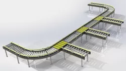Roller Conveyor Line V3 [Rulolu Konveyör Hattı V3]