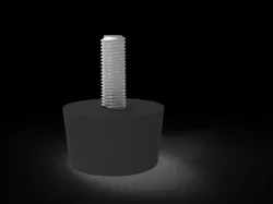 Rubber base foot M8/ Machine Foot
