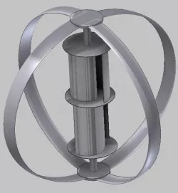 Savonius Darrieus Wind Turbine