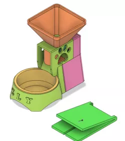 Self Filling Food Bowl
